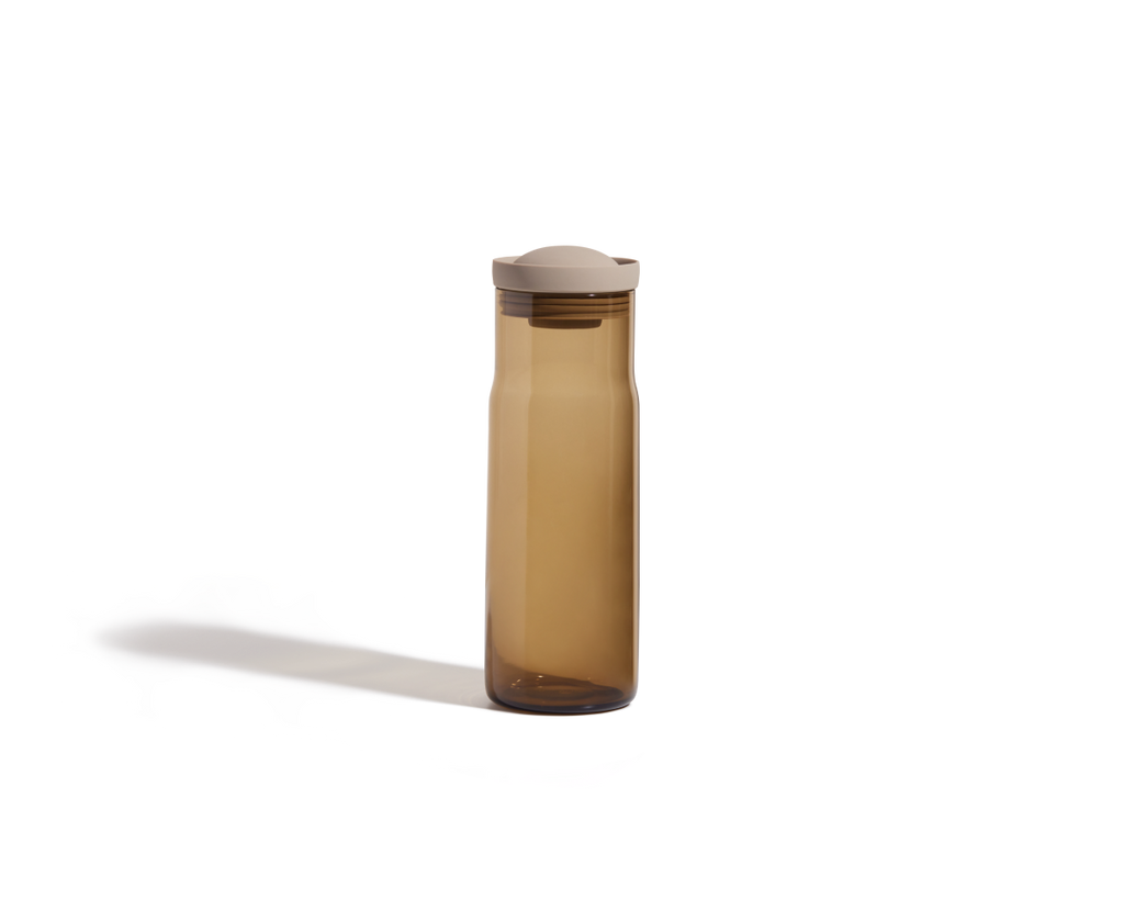 Carafe en verre avec infuseur à café infusé à froid et aérateur à vin