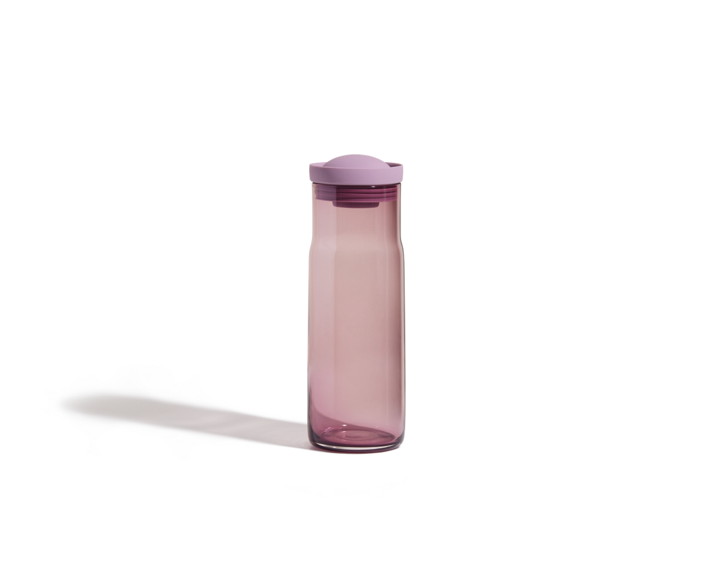 Carafe en verre avec infuseur à café infusé à froid et aérateur à vin