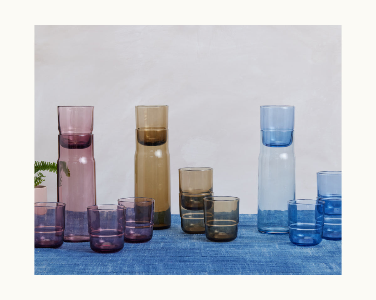 Carafe en verre avec infuseur à café infusé à froid et aérateur à vin
