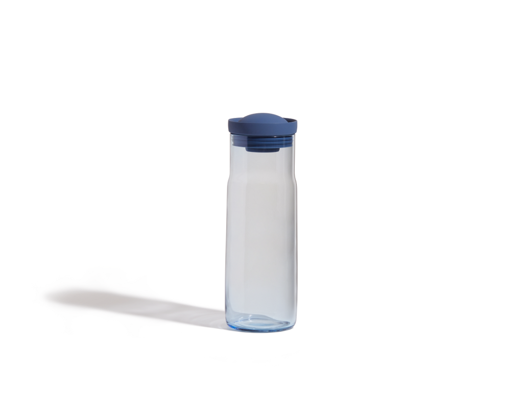 Carafe en verre avec infuseur à café infusé à froid et aérateur à vin