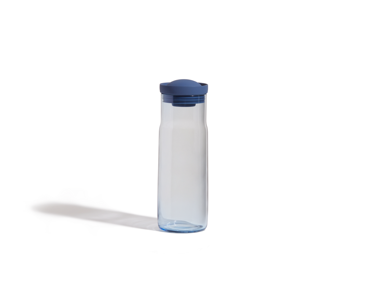 Carafe en verre avec infuseur à café infusé à froid et aérateur à vin