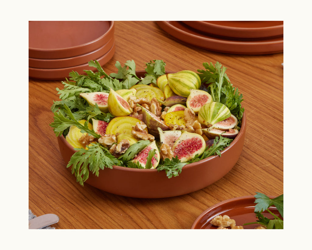 Lot de 4 bols à dîner en céramique émaillés à la main