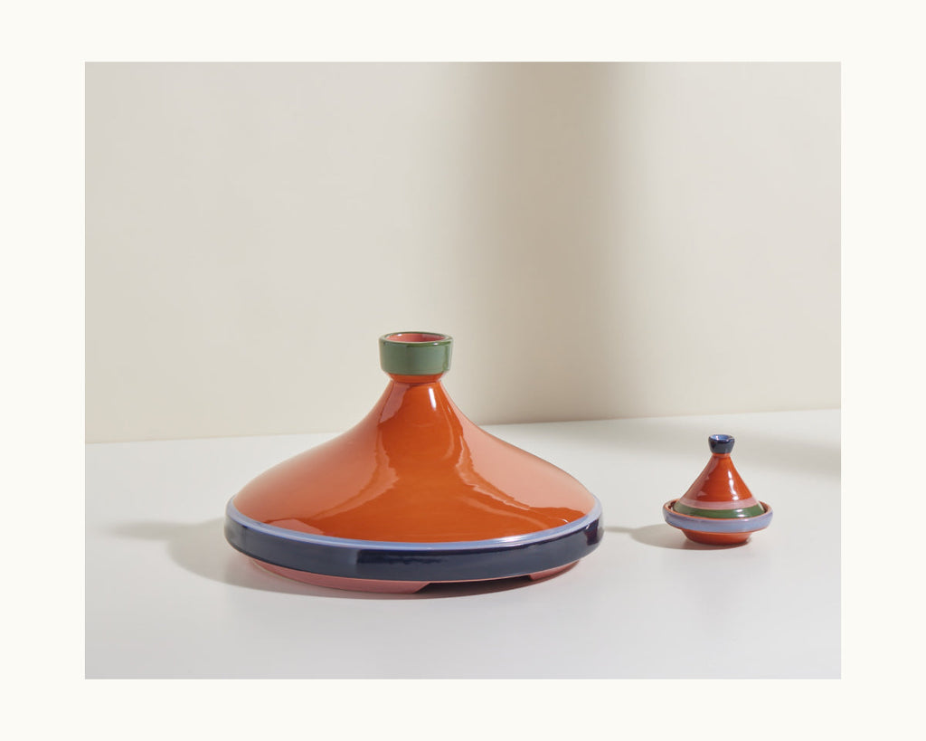Tajine en terre cuite artisanale