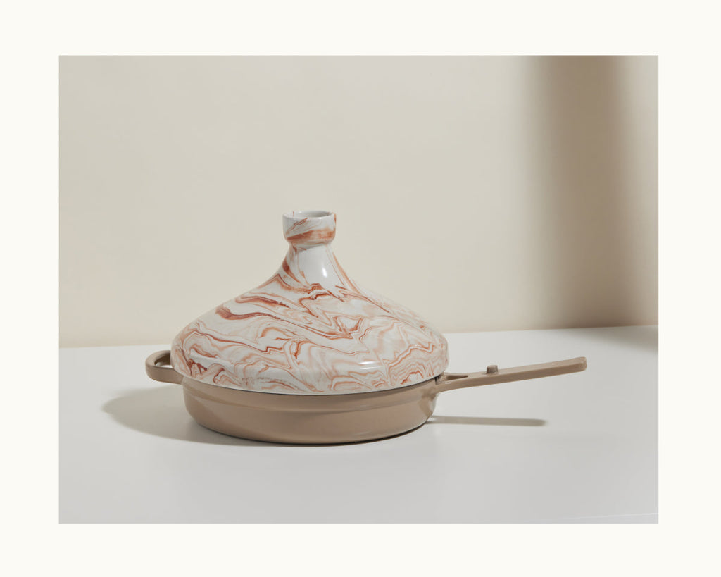 Tajine en terre cuite artisanale