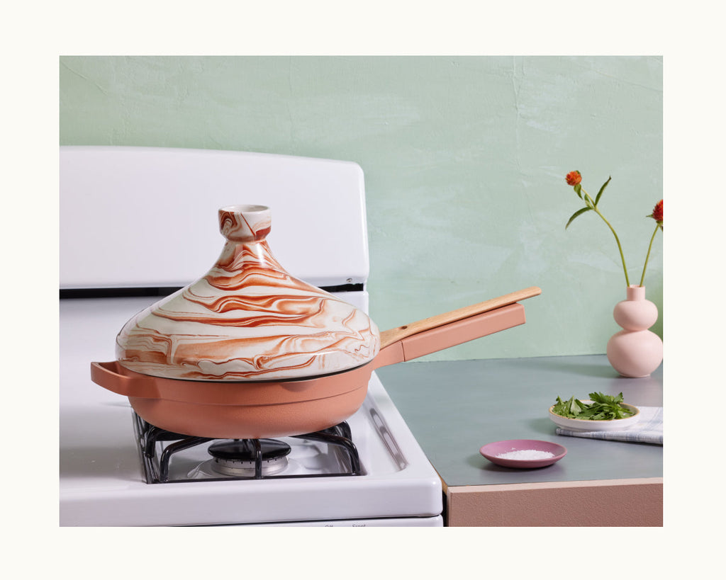 Tajine en terre cuite artisanale