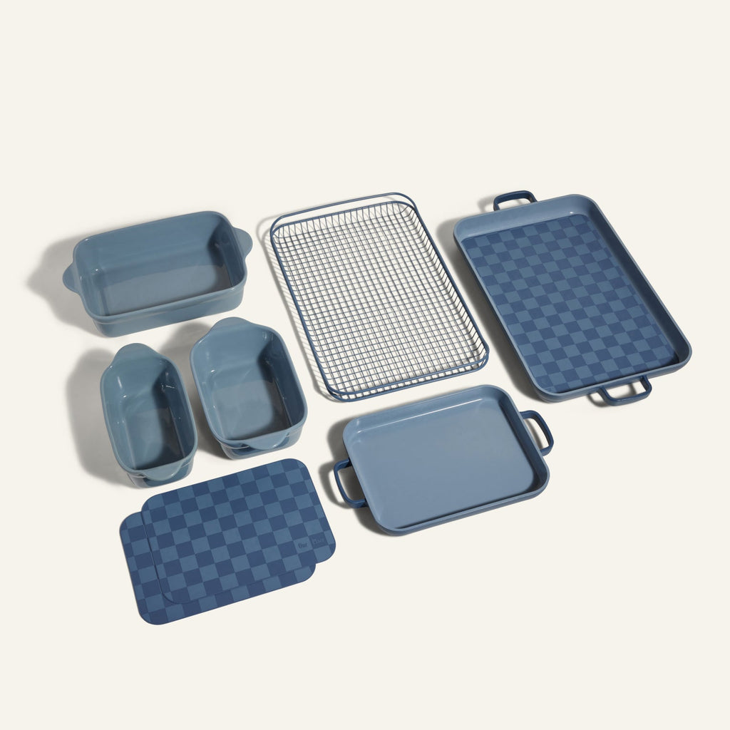Ensemble d'ustensiles de cuisson antiadhésifs avec accessoires