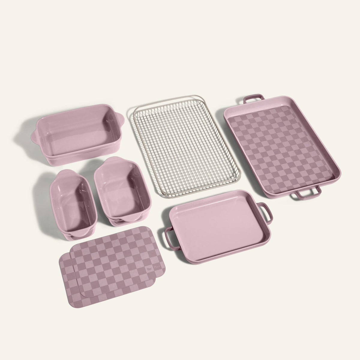 Ensemble d'ustensiles de cuisson antiadhésifs avec accessoires