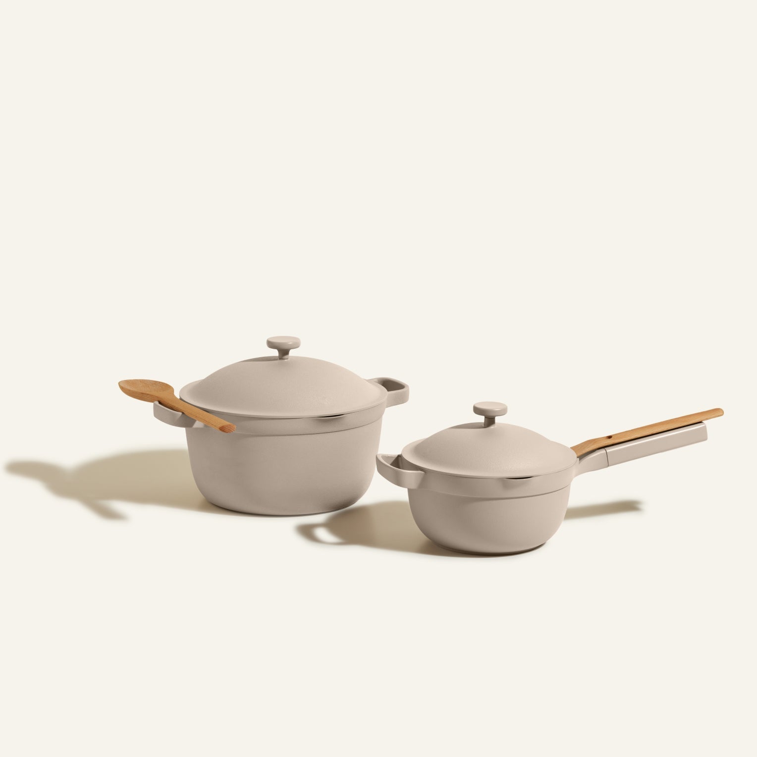 Duo de faitouts polyvalents en céramique antiadhésive 2 x 6 L