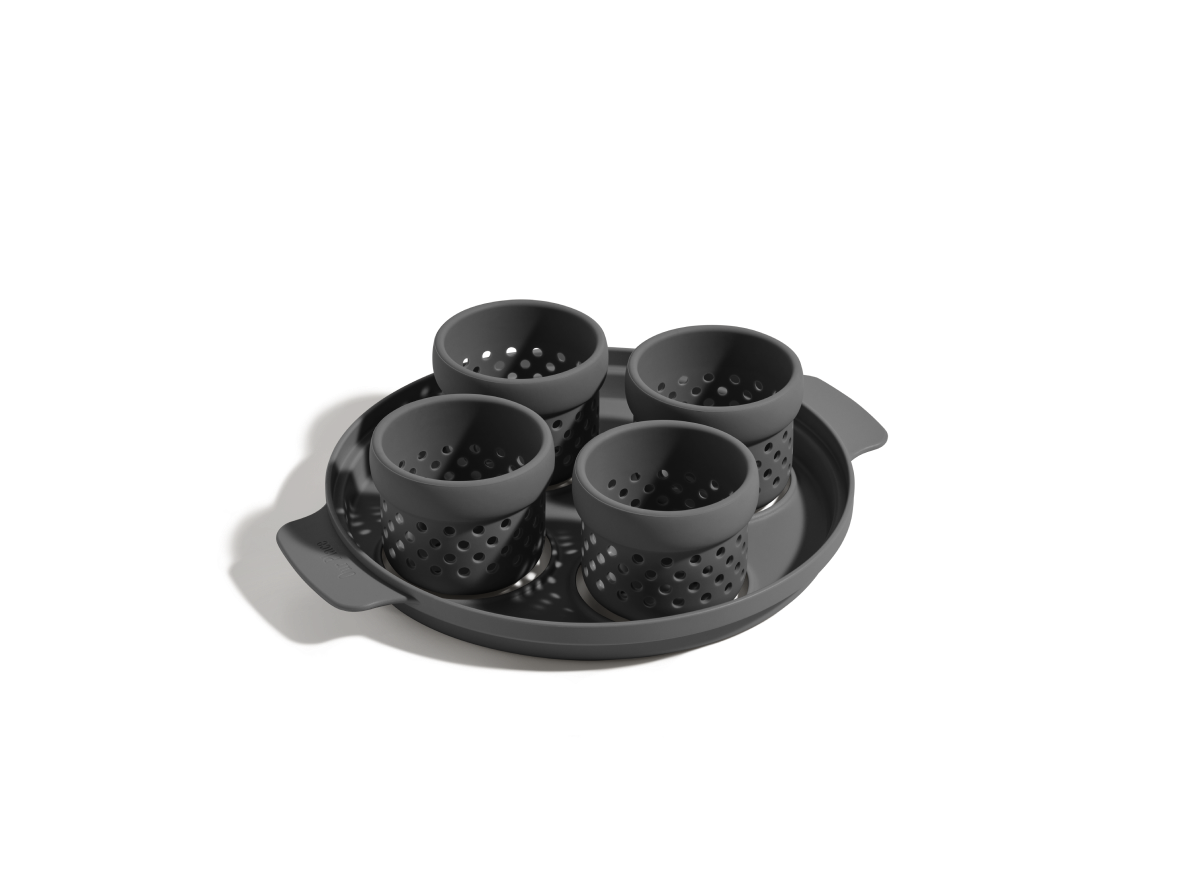 Emporte-pièce à œufs en silicone