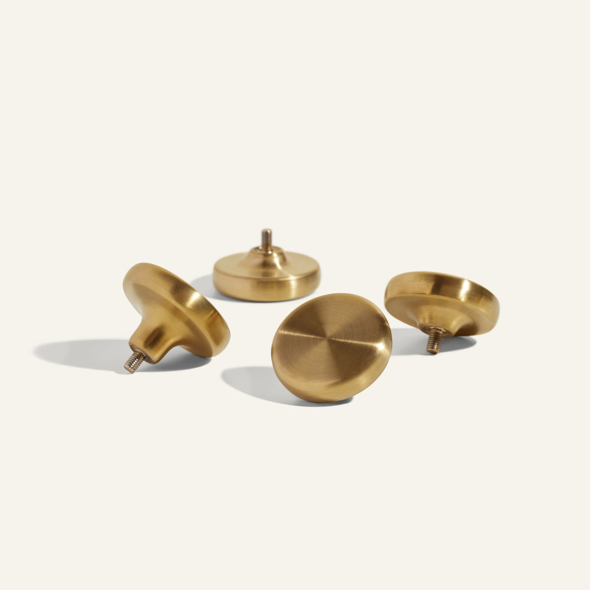 Ensemble de 4 boutons métalliques interchangeables pour batterie de cuisine