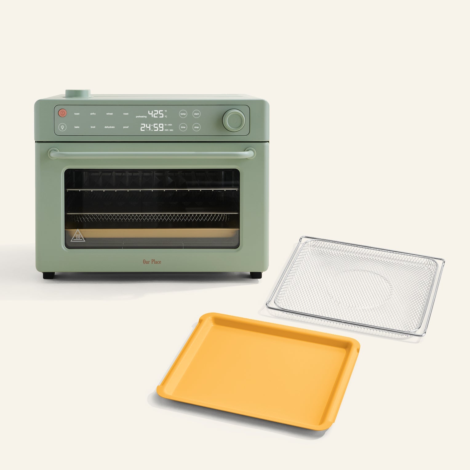 Friteuse à air numérique et four grille-pain 8-en-1 + ensemble d'accessoires essentiels