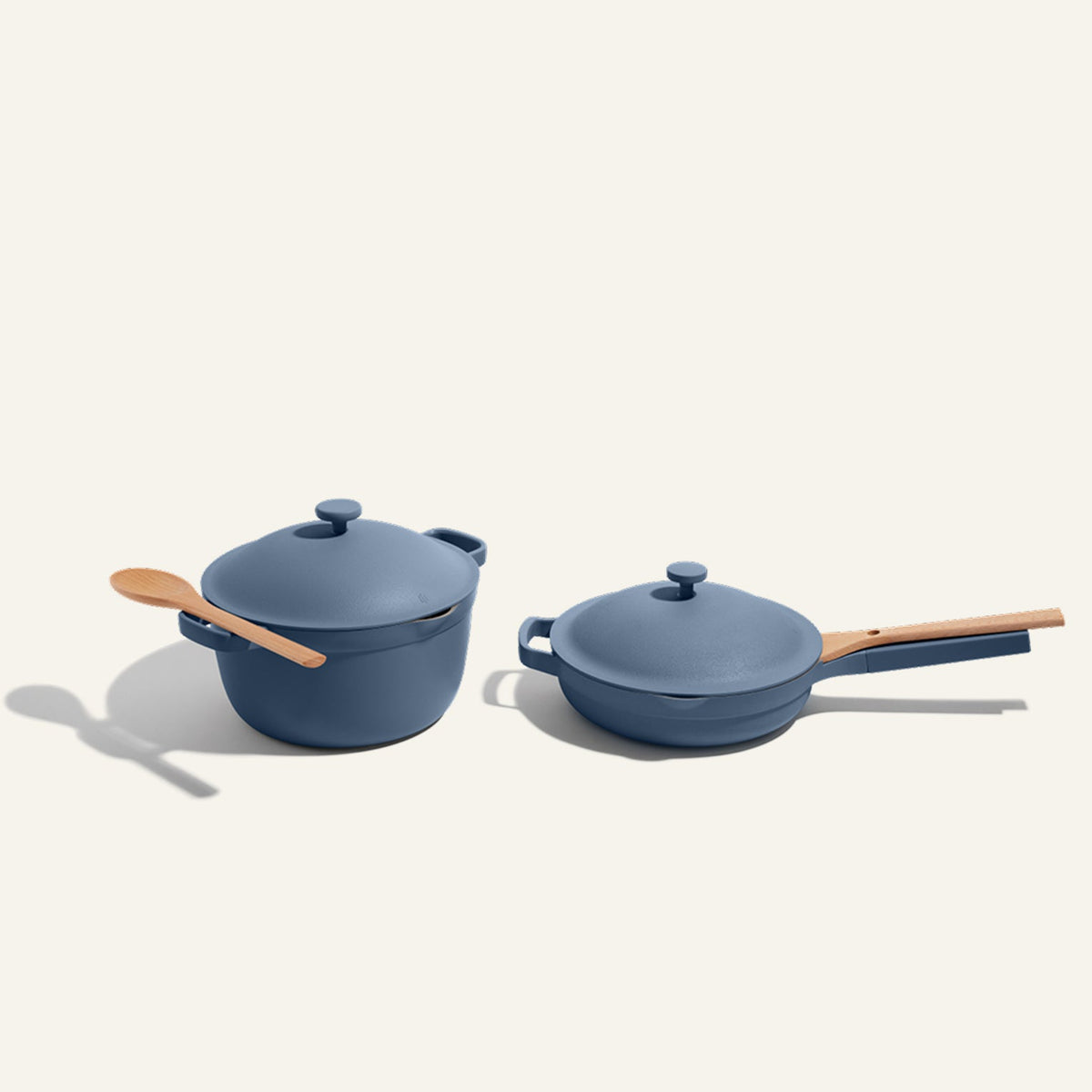 Batterie de cuisine céramique antiadhésive duo 2 pièces