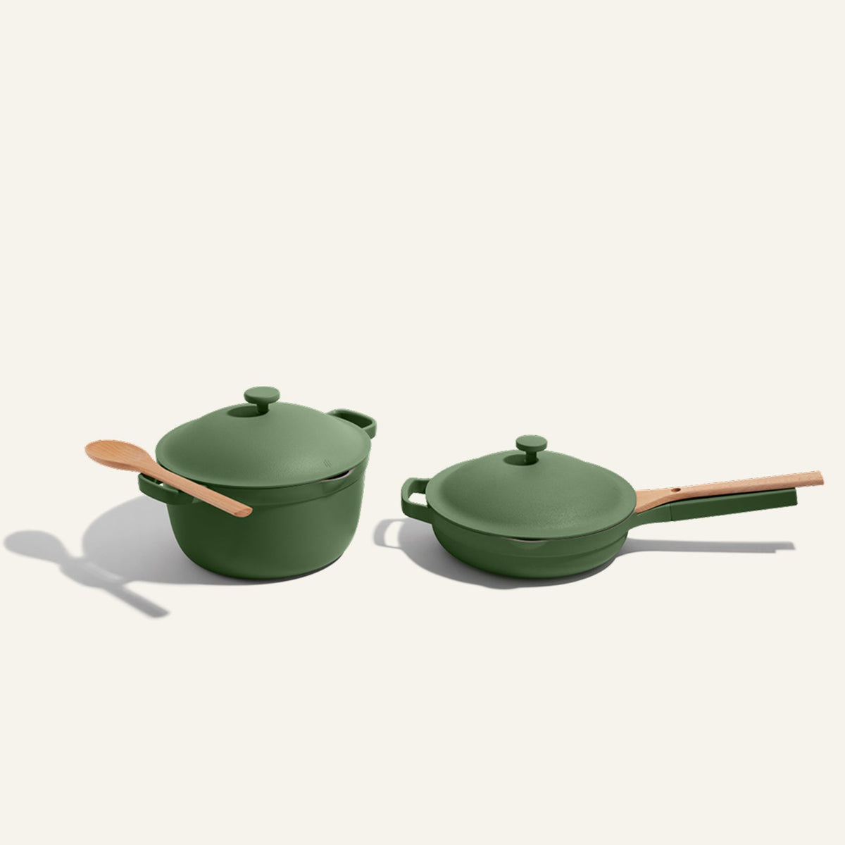 Batterie de cuisine céramique antiadhésive duo 2 pièces