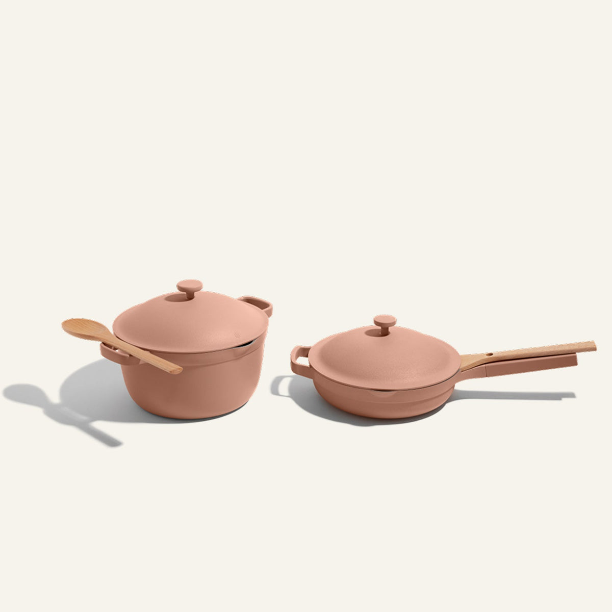Batterie de cuisine céramique antiadhésive duo 2 pièces