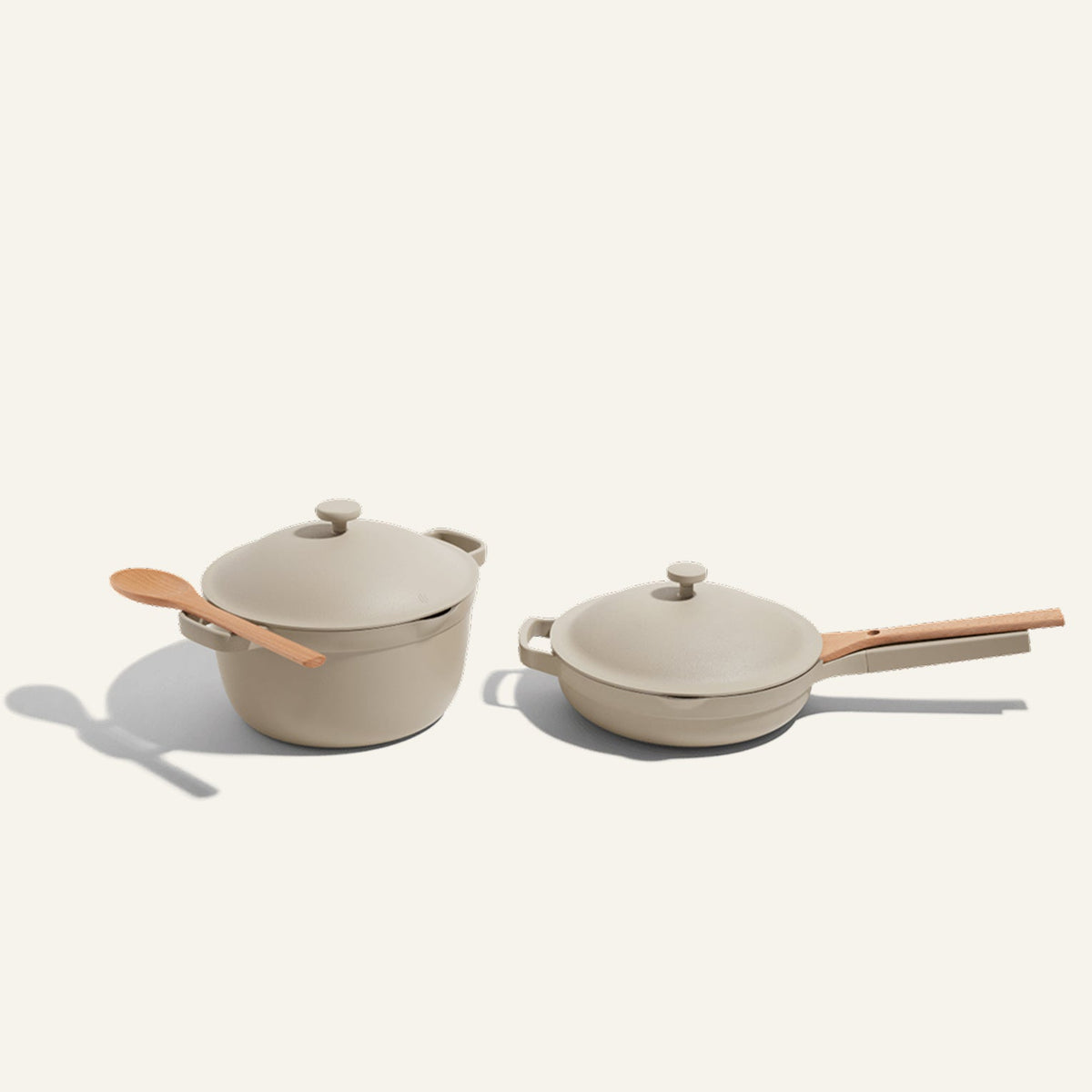 Batterie de cuisine céramique antiadhésive duo 2 pièces