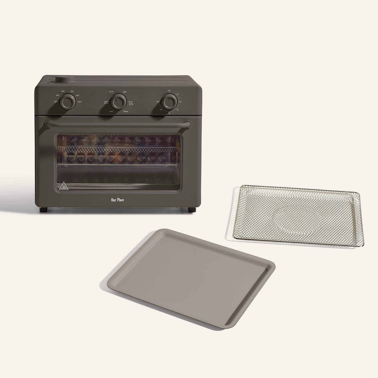 Friteuse à air chaud et four grille-pain 6-en-1 grande capacité + Pack Essentiels