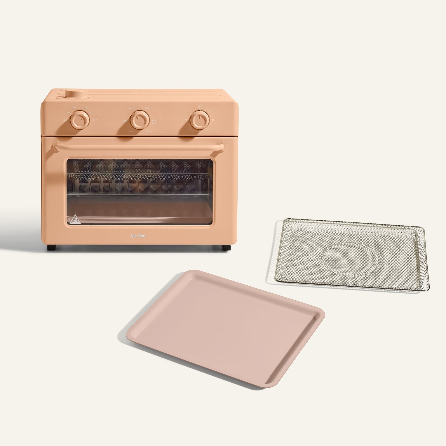 Friteuse à air chaud et four grille-pain 6-en-1 grande capacité + Pack Essentiels