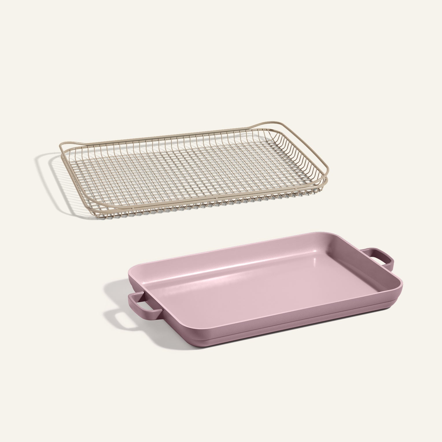 Mini-poêle antiadhésive + mini-tapis de cuisson en silicone