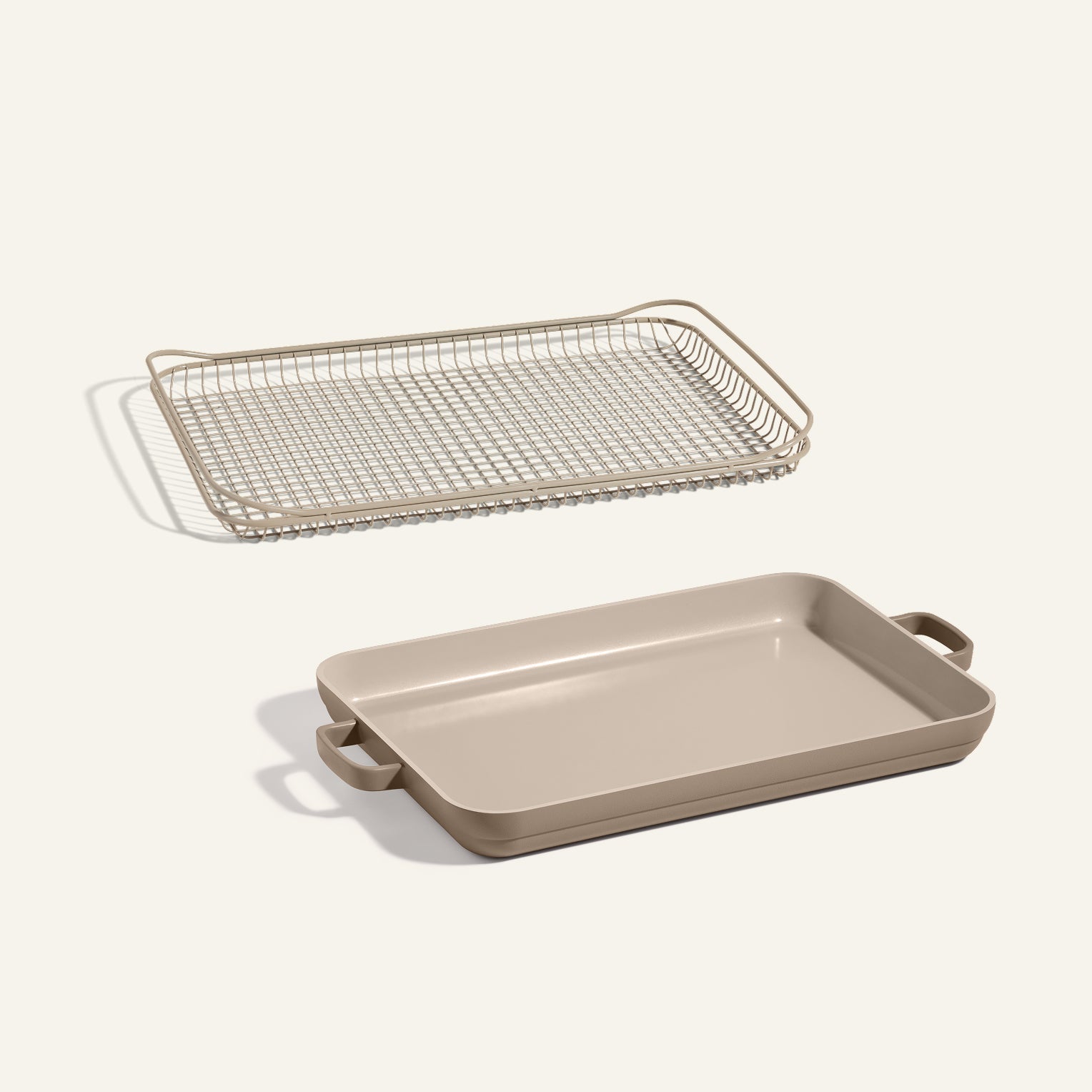 Mini-poêle antiadhésive + mini-tapis de cuisson en silicone