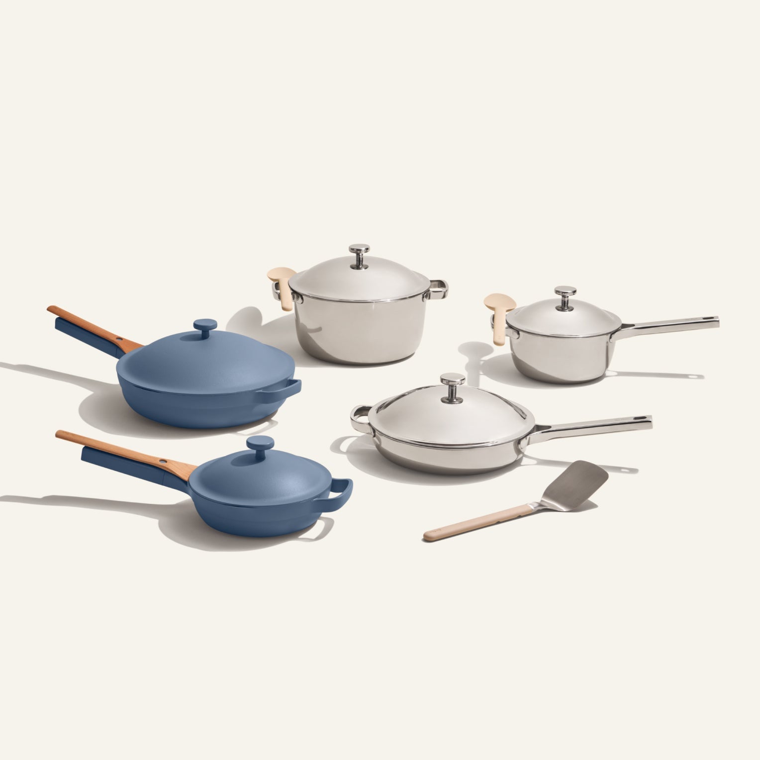 Batterie de cuisine 15 pièces en céramique et titane