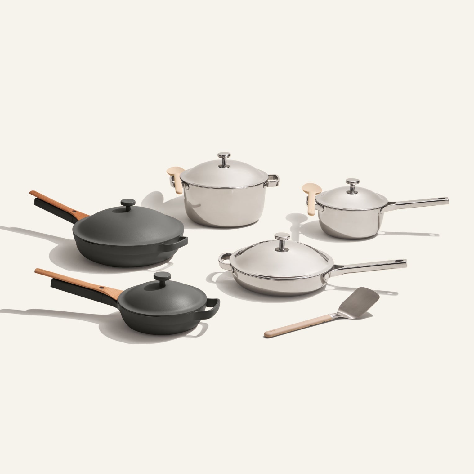 Batterie de cuisine 15 pièces en céramique et titane