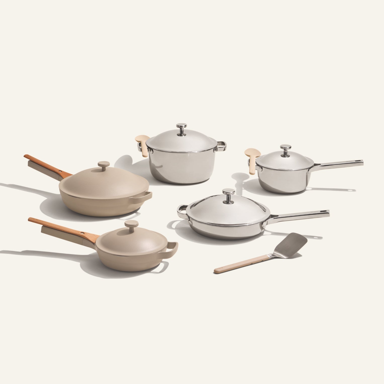 Batterie de cuisine 15 pièces en céramique et titane
