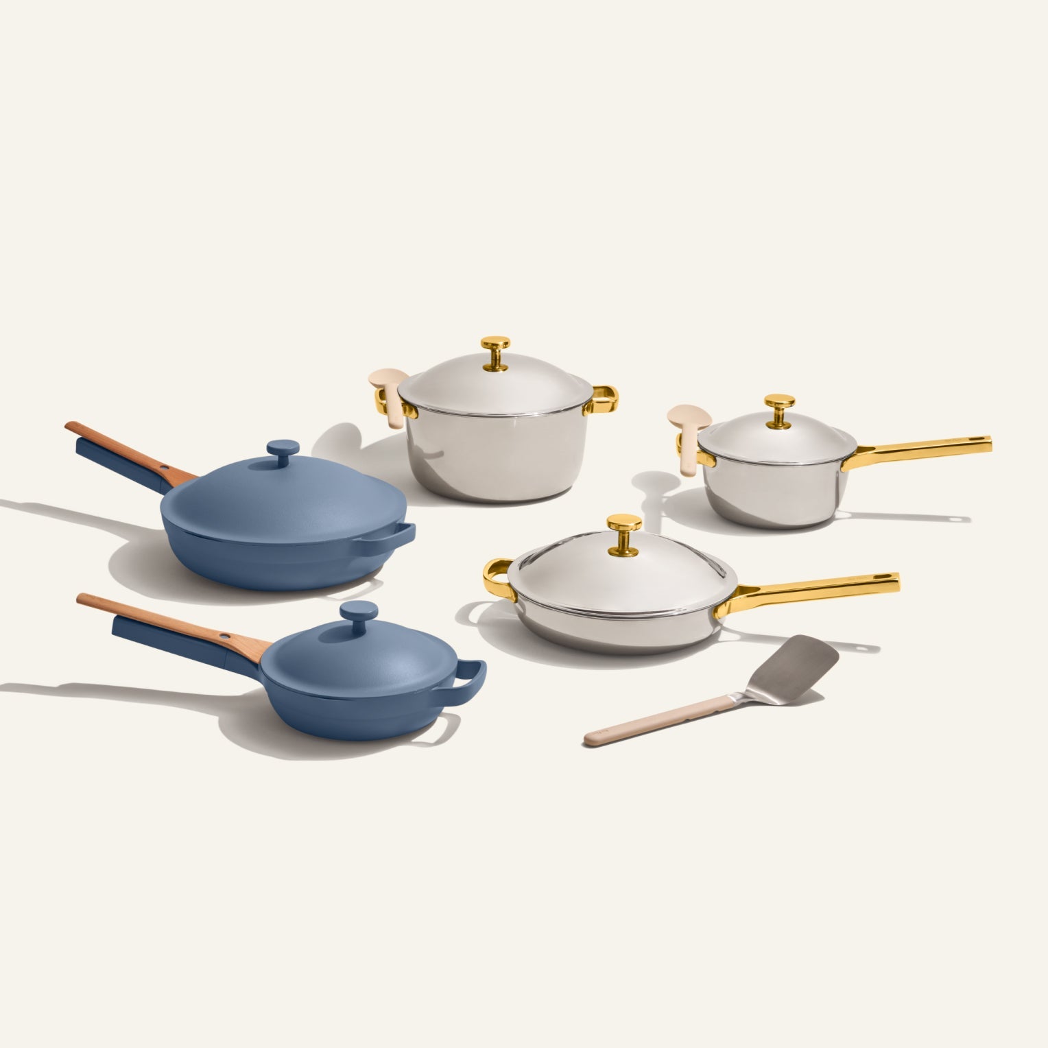 Batterie de cuisine 15 pièces en céramique et titane