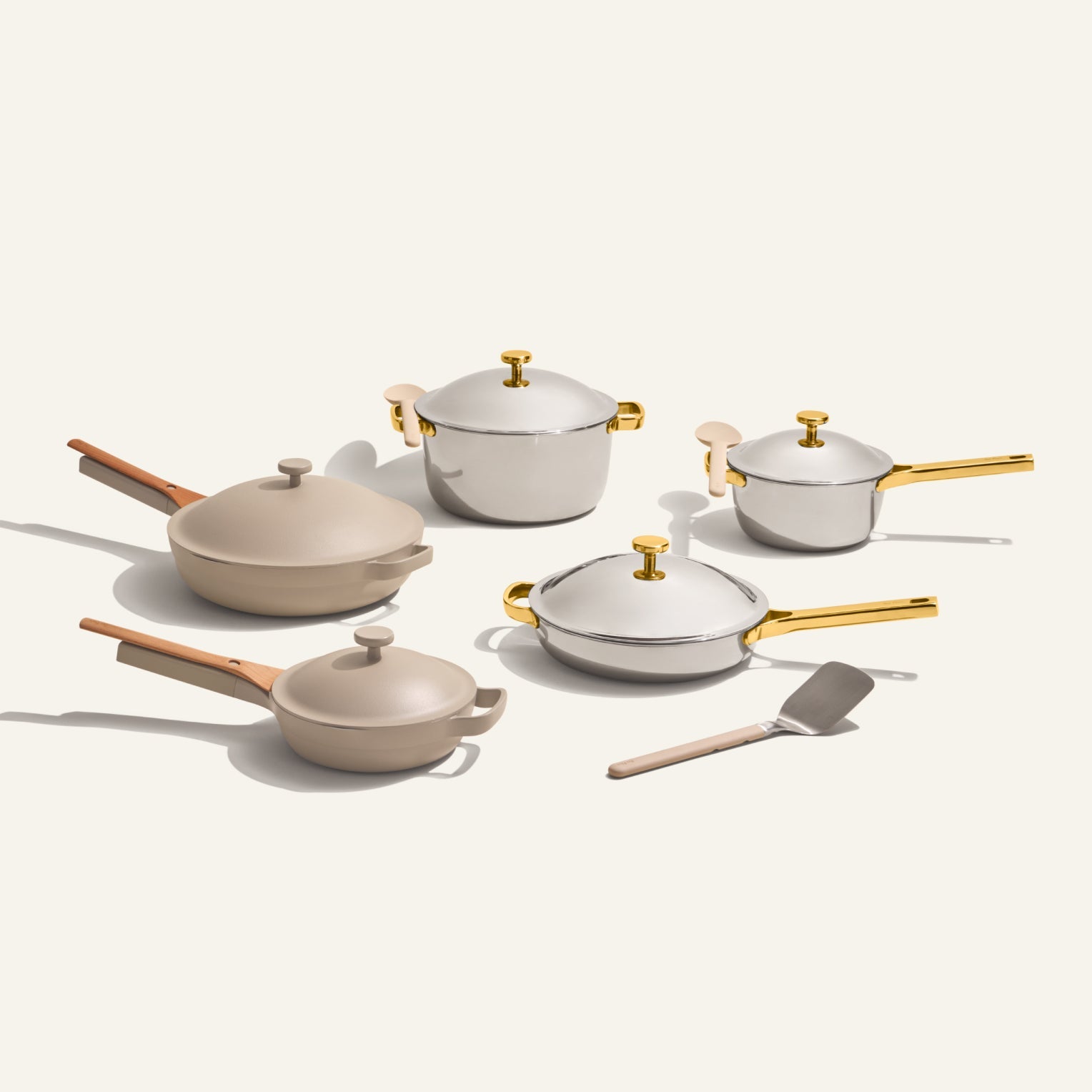 Batterie de cuisine 15 pièces en céramique et titane