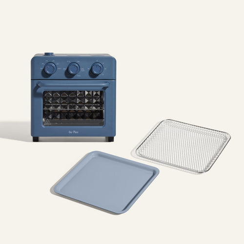 Friteuse à air et four grille-pain 6-en-1 + pack d'accessoires essentiels