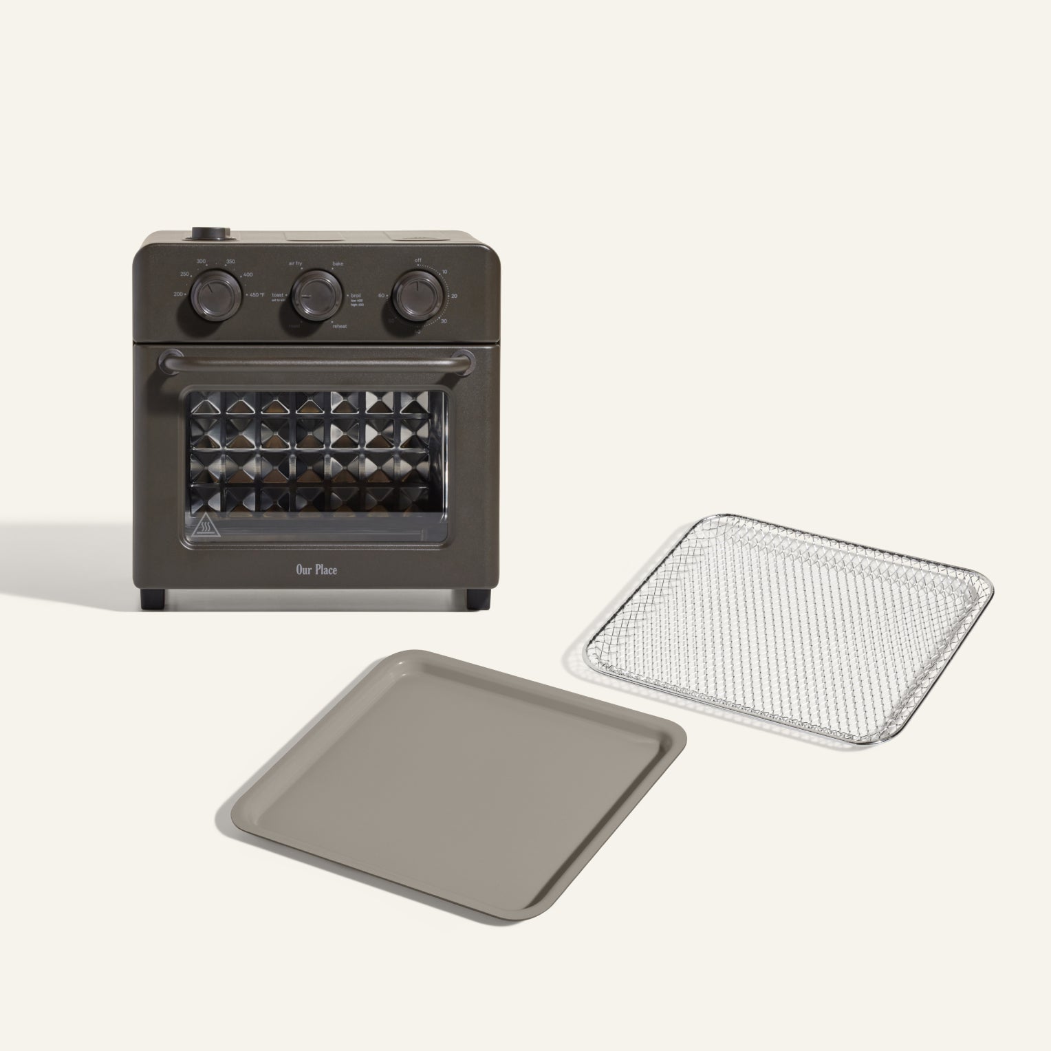 Friteuse à air et four grille-pain 6-en-1 + pack d'accessoires essentiels