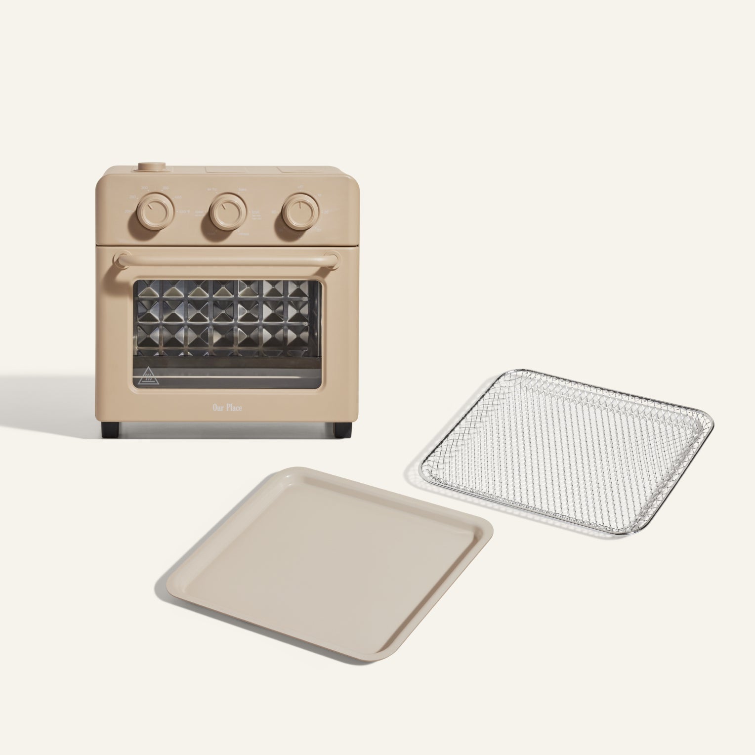 Friteuse à air et four grille-pain 6-en-1 + pack d'accessoires essentiels