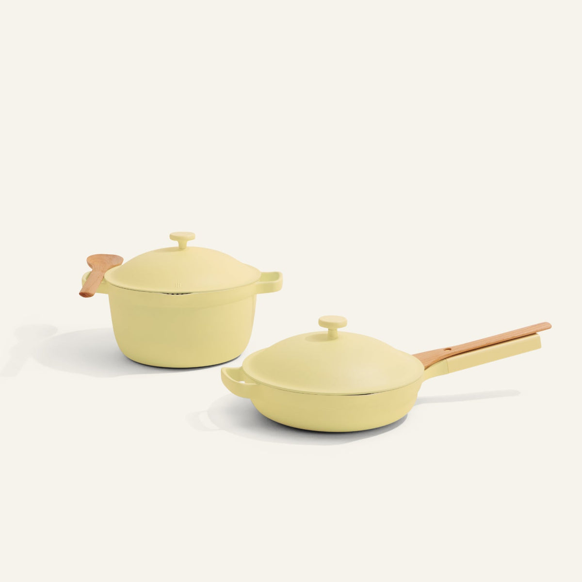 Batterie de cuisine céramique antiadhésive duo 2 pièces