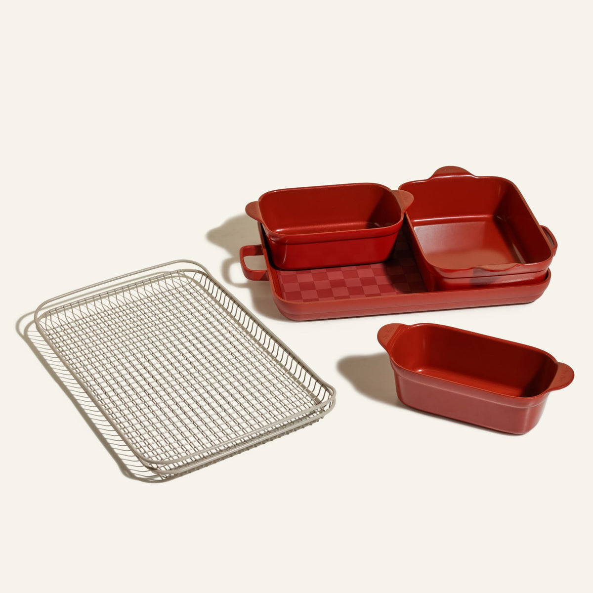 Batterie de 5 moules de cuisson antiadhésifs