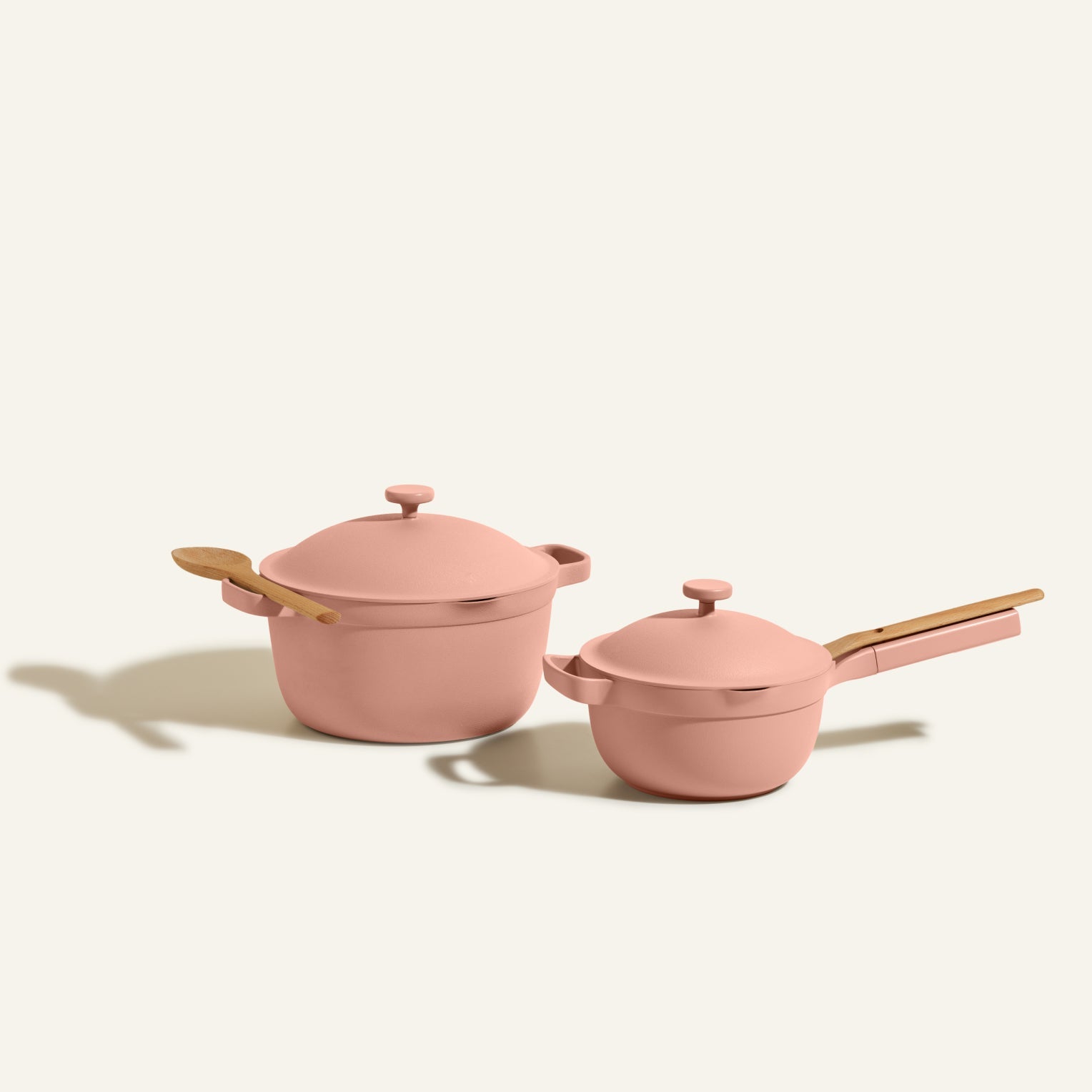 Duo de faitouts polyvalents en céramique antiadhésive 2 x 6 L