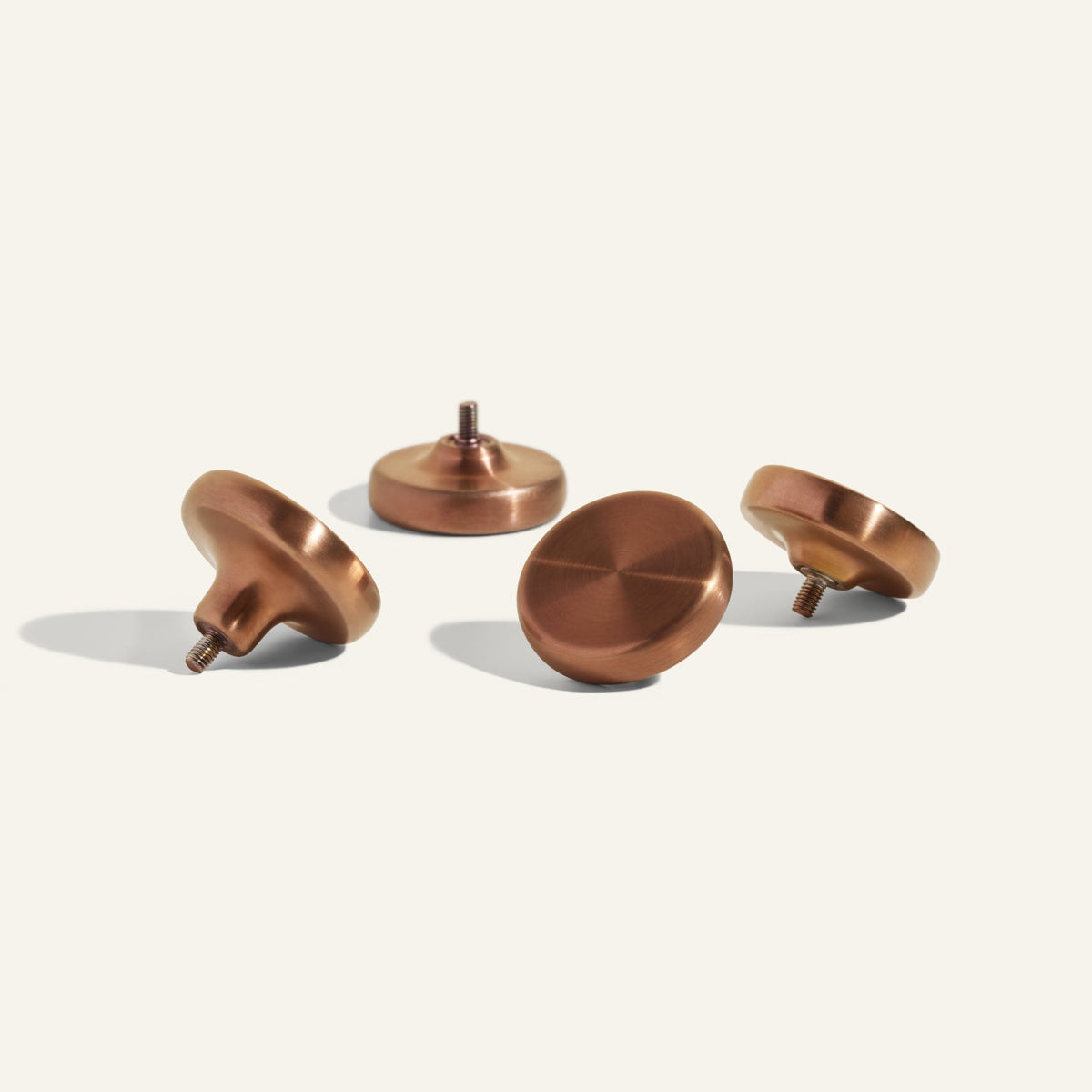 Ensemble de 4 boutons métalliques interchangeables pour batterie de cuisine